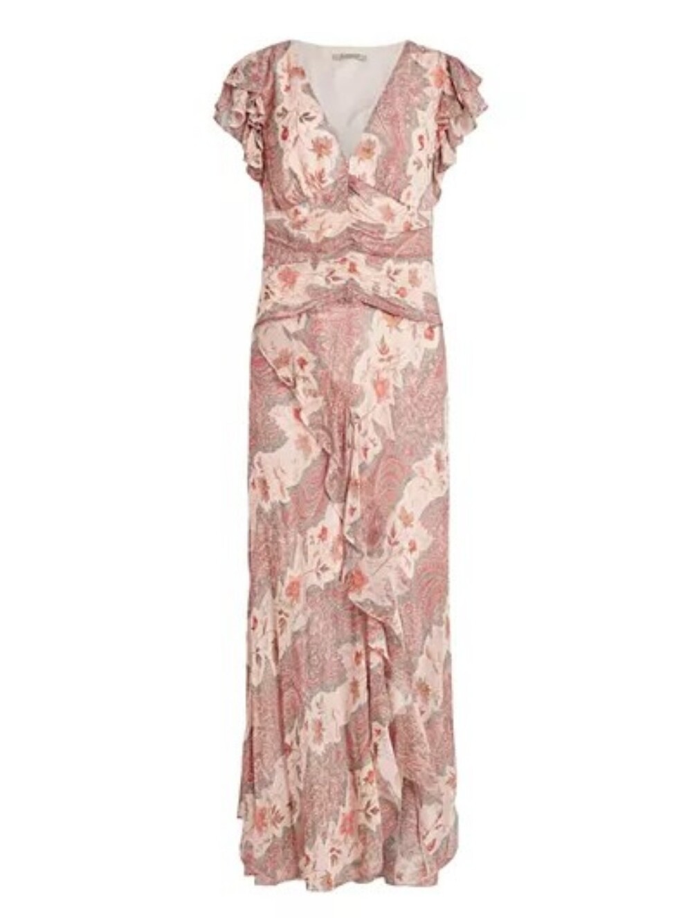 All Saints Floral Brea Dress
